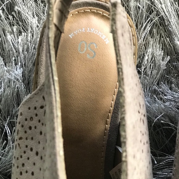 NWOT SO Star patterned sling backs 6 - Picture 3 of 5